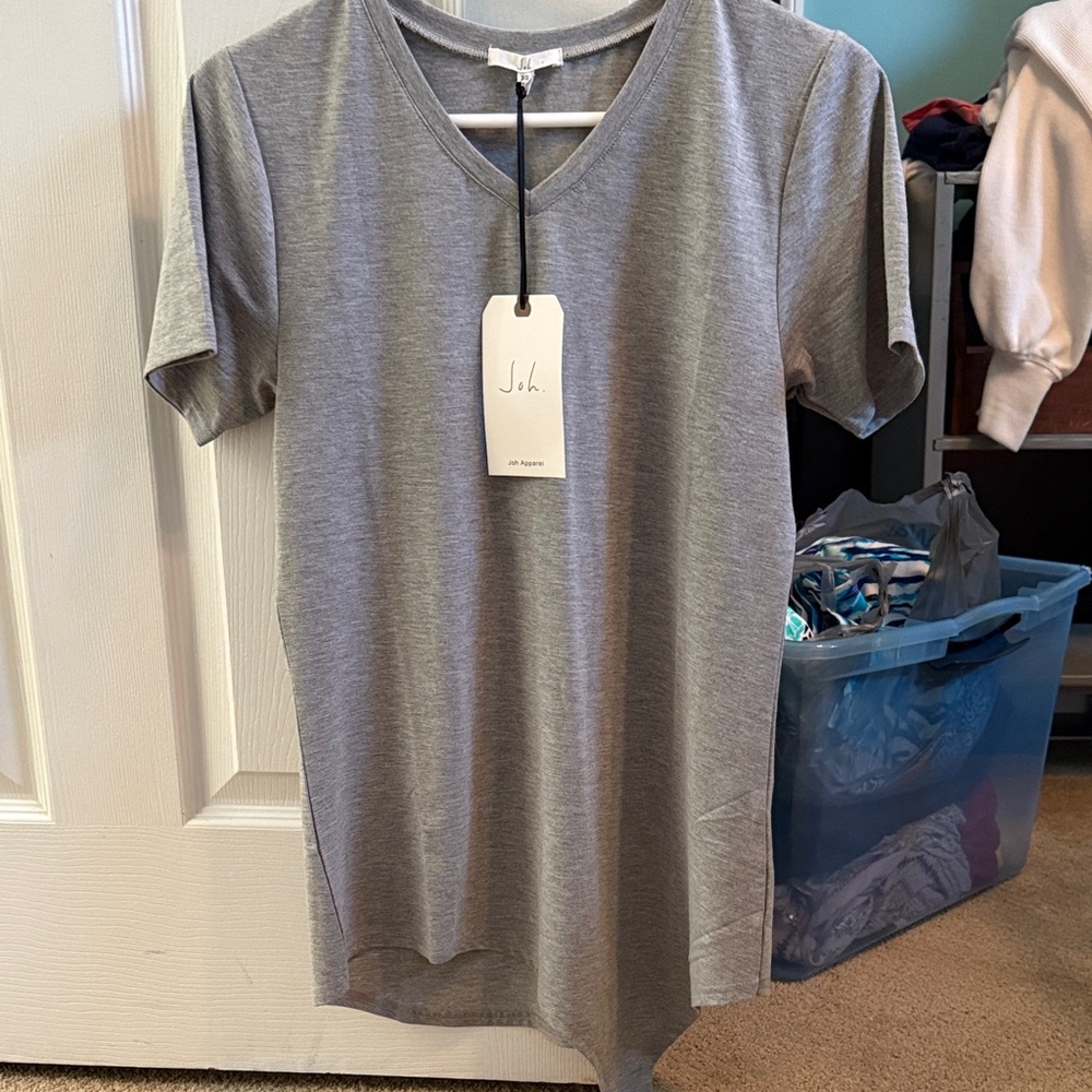 Joh. Gray Kendall Model Crew Neck Top XS NWT